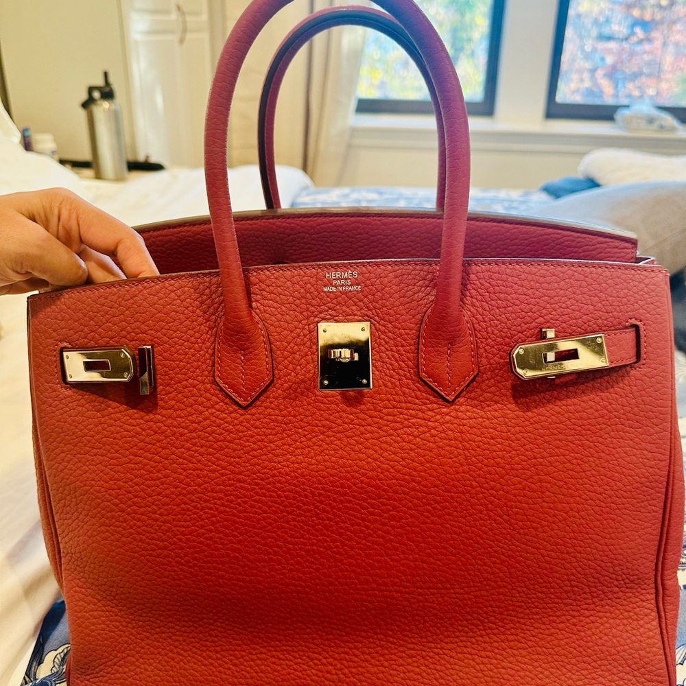 AUTHENTIC 💯 BIRKIN 35 in BOIS DE ROSE